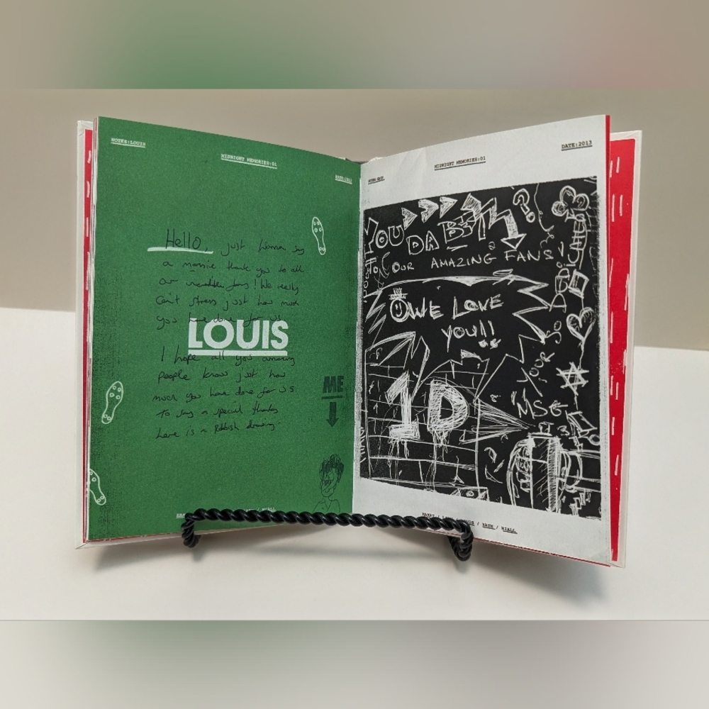 One Direction Midnight Memories (The Ultimate Edition) 2013 Cd + Hardcover Book View 6